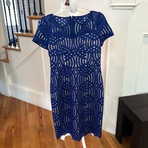 Fantastic fit blue dress